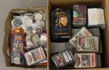 Good quantity of collector's game cards, includes Star Wars, Star Trek, Magic, Buffy, Top Trumps.