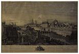 BERNARDO BELLOTTO (1721-1780) DETTO IL CANALETTO Veduta esterna della Porta d’Italia e delle