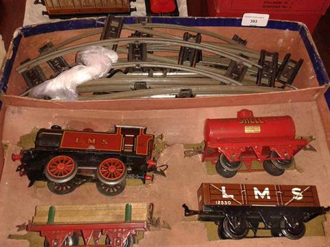 hornby clockwork train set