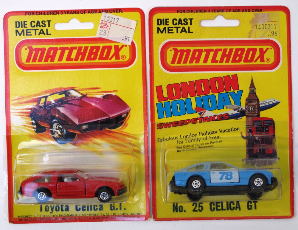 toyota celica matchbox