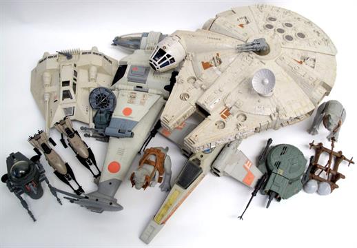 vintage star wars vehicles