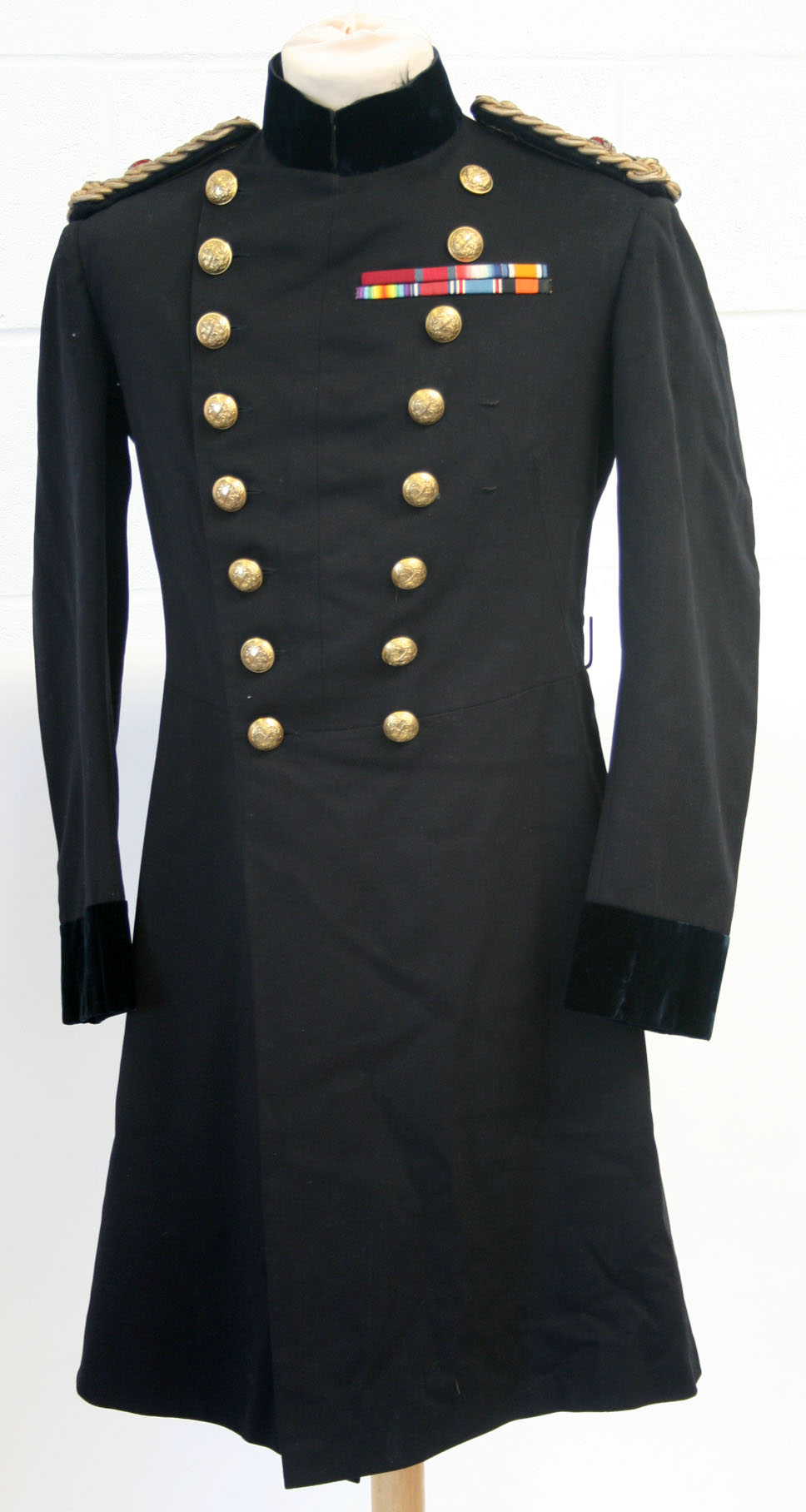 British Army Generals Full Dress Frock Coat complete with a double row