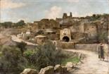 Vasilij Vasilievitch VERESCHAGIN (1842-1904) “Bethlehem” Oil on canvas 41 x 61 cm Signed and dated