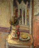 Lazar VOLOVICK (1902-1977) “Still life” Oil on canvas 73 x 60 cm Signed lower right