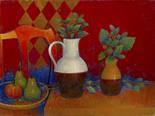 Georges AKOPIAN (1912-?) “Still life” Oil on canvas 54 x 73 cm Signed upper left