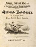 JOHANN GOTTLIEB WALTER (1734-1818), ANATOMIC OBSERVATIONS, 1782, Germany (Berlin) Baroque book
