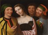 NEZNÁMÝ NIZOZEMSKÝ MISTR, AN ALLEGORY OF HYPOCRISY, Late 16th/early 17th century, Netherlands Oil on