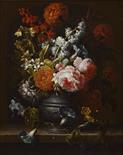 GASPAR PIETER VERBRUGGEN ST. (1635-1687), TWO STILL LIFES, Second half of 17th century,