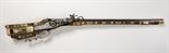WHEELLOCK RIFLE, c. 1620, Silesia Octagonal rifled barrel, full stock profusely inlaid with engraved