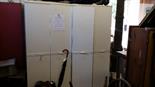 2 wardrobes & a dressing table unit with mirror