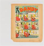 Dandy 93 (Sept 9 1939) Front cover printer`s proof signed off by sub-editor [vfn] £60-80