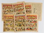 Beano (1944) 231, 236, 237, 240,242, 244, 246. 240: First Strang The Terrible in comic strip format