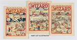 Wizard (1940-41) 43 issues between 905-987 with No 840 from 1939. Starring Spadger`s Isle, The Red