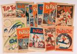 Comics On Parade (early 1940s on) L. Miller. U.S. comic strip reprints of Lil Abner, Alice In