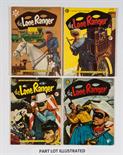 Lone Ranger (1953-58) W.D.L. 1, 13, 15-21, 26, 28, 36, 37, 41-43, 47, 52, 53, 60, 61, 65 (68 pg