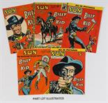 Sun (1952-55) 75 issues between 197-360 incl Xmas 1953, 1954, 1955 Starring Billy The Kid, Robin