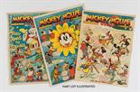 Mickey Mouse Weekly Vol 2 (1937) 48-99 near complete year missing 66, 68, 74, 88, 92 and including