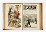 Chums Vol 1 (1892) 1-50 in worn cloth bound volume. Cassell & Co. Adventure stories by G A Henty