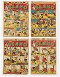 Beano consecutive front cover printer`s proofs (1946) 295, 296, 297, 298 (4)