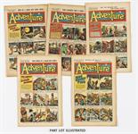 Adventure (1947) 1177-1214. Complete year, some issues published fortnightly. Starring Sexton