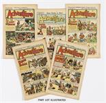 Adventure (1948) 1215-1253. Complete year, some issues published fortnightly. Starring Strang The