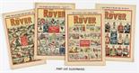 Rover (1949) 1230-1279. Complete year, some issues fortnightly. Starring Alf Tupper The Tough of