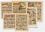 Comic Cuts, Funny Wonder, Jingles, Tip Top (1942-54). 93 issues comprising Comic Cuts: 1946 x 6,