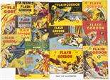 Flash Gordon (1949) 1-16 Feature Productions. New Zealand. US Flash Gordon black & white, blue &