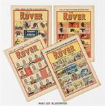 Rover (1950) 1280-1331. Near complete year missing 1281. Starring Alf Tupper and The Phantom