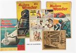 Modern Wonder (1937-39) 1-12, 14-68, 70-118. No. 1 with free gift Marvels of Today 16 pg booklet.