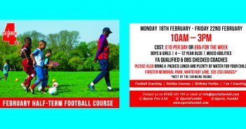 February Half Term Football Course – Sports Fun 4 All