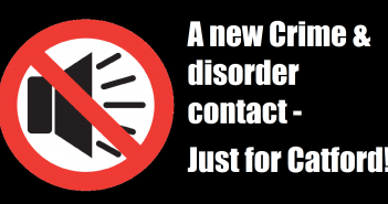 Concerned about a Crime in Catford? – There is a new contact here to help you