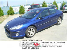 PEU04254 – Peugeot 407 la 5.208 EUR (vândut)