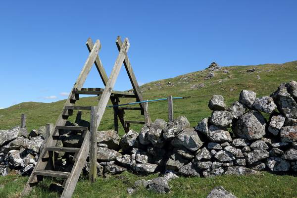 Image of Explore the area south of Bonchester Bridge on this circular route with an option to omit the climb up Bonchester Hill. Hobkirk Church was designed by David Rhind and built in 1863. The font was built using stones from successive churches on this site.

Bonchester Bridge lies 5 miles south-east of Hawick on the A6088.