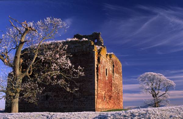 Image of A circular walk through the heart of Teviotdale, linking the villages of Crailing, Eckford and Nisbet. Passing through an area rich in history, plants and wildlife, the walk includes some glorious views. Parts of the route follow the St. Cuthbert’s Way and Borders Abbeys Way long distance routes so the way-markers are a combination of these routes logos and Crailing, Eckford and Nisbet way-marker discs. Our suggestion is to start in Eckford and follow the route in a clockwise direction, however, you may wish to do shorter sections of the route which is possible.