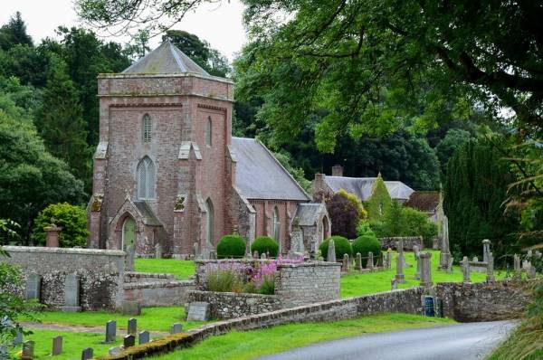 Image of Explore the area south of Bonchester Bridge on this circular route with an option to omit the climb up Bonchester Hill. Hobkirk Church was designed by David Rhind and built in 1863. The font was built using stones from successive churches on this site.

Bonchester Bridge lies 5 miles south-east of Hawick on the A6088.