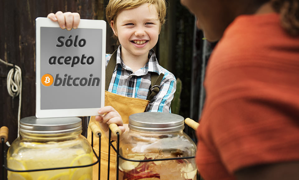 niño repelente vendiendo lemonada