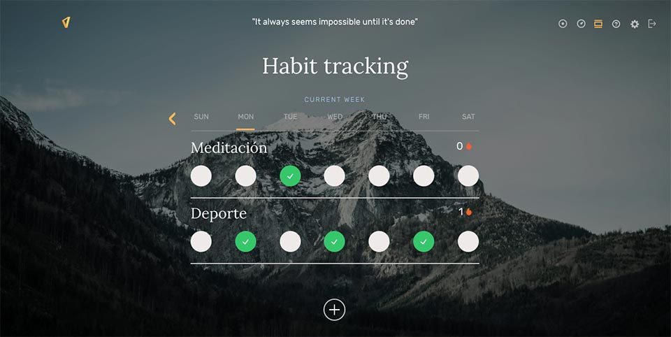Win The Day - Habit Tracking