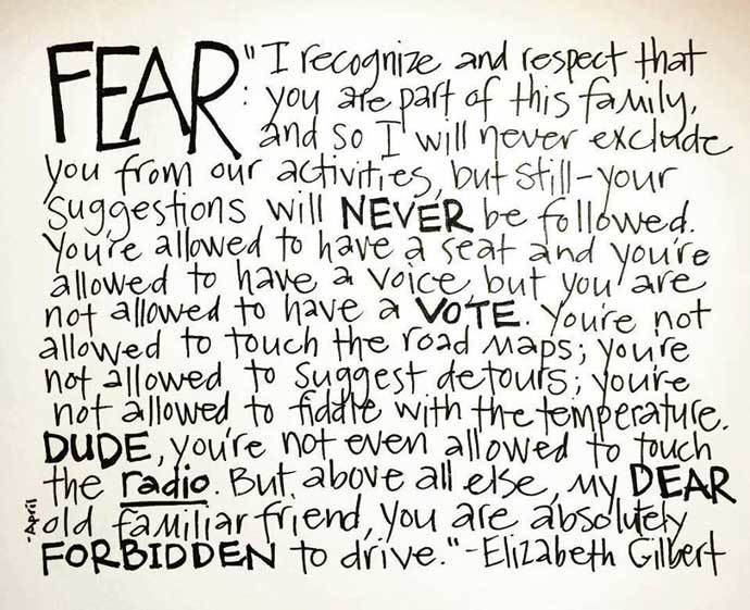 elizabeth gilbert carta al miedo