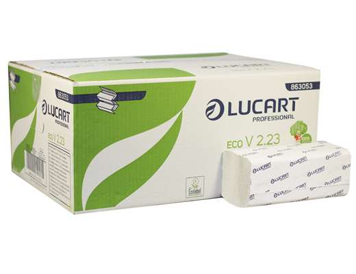 V-Fold V2.23 Eco 2 Ply Hand Towels