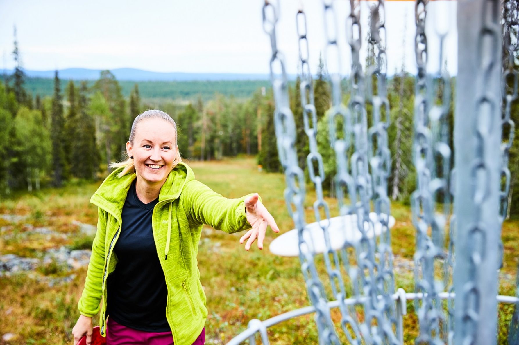 Ruska-kisat frisbeegolfin merkeissä! - Frisbeegolf Luosto kesa
