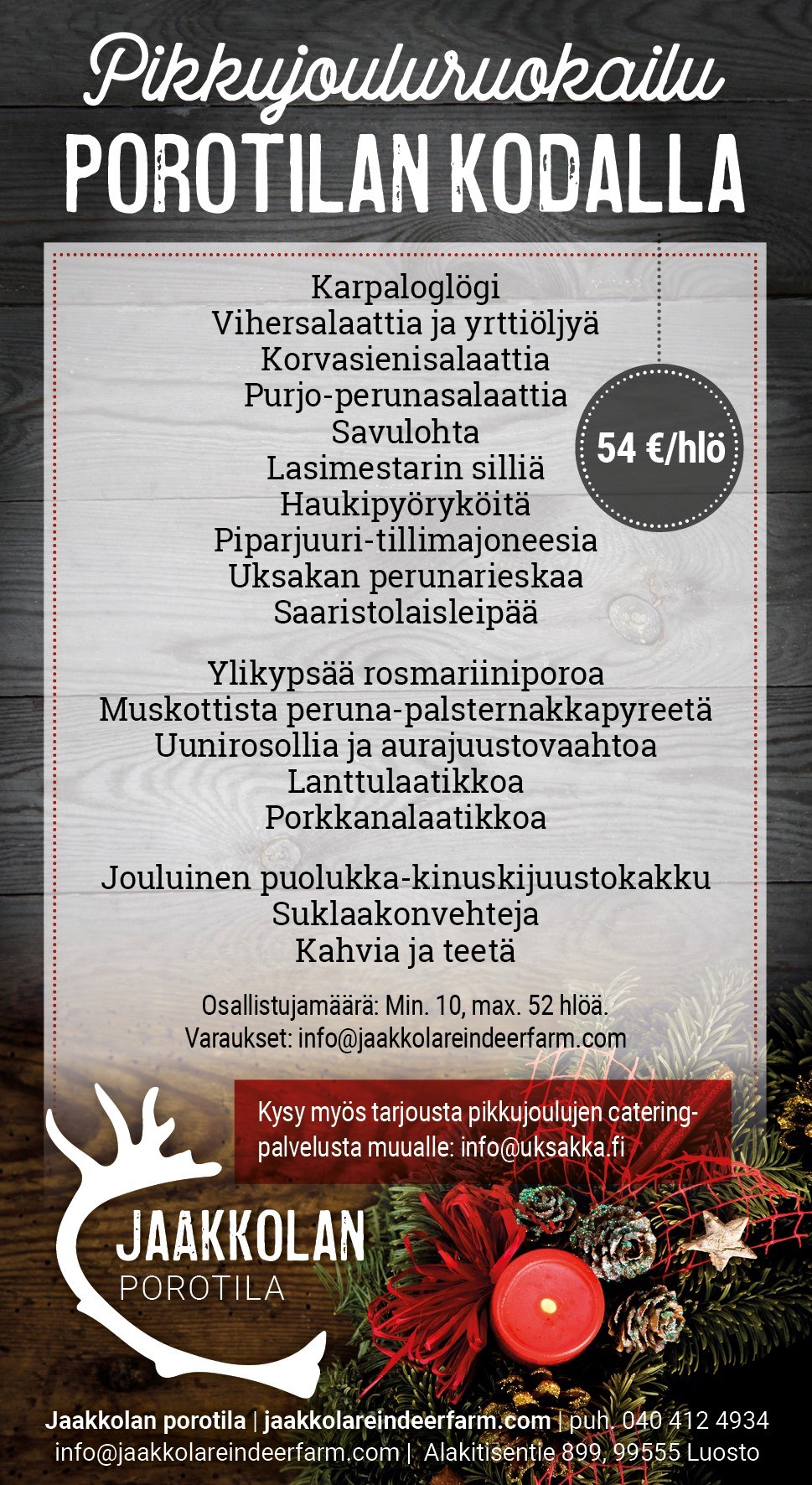Jaakkolan_porotila_pikkujoulu