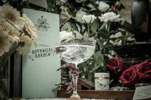 For a warm weather treat, imbibe a gin cocktail in Hendrick's Botanical Garden