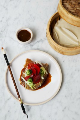 Andrew Wong Kyms duck pancake