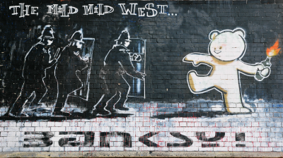 banksy adventures outside London