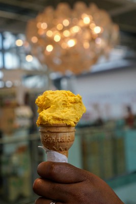 Authentic gelato from Eataly Rome