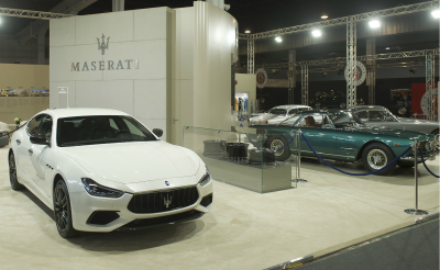 Padua show Maserati booth
