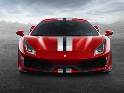 Ferrari 488 Pista head on