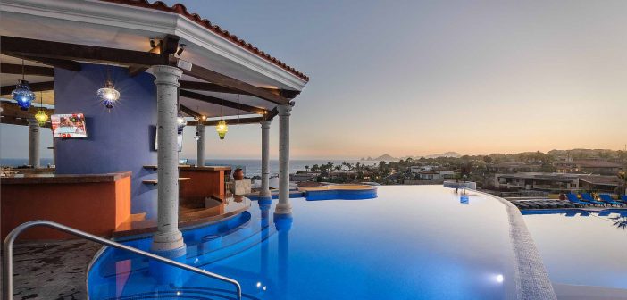 Hacienda Encantada Resort – Luxury Infused with Authentic Mexican Culture Hacienda Encantada Resort showing the view from the pool bar over coast