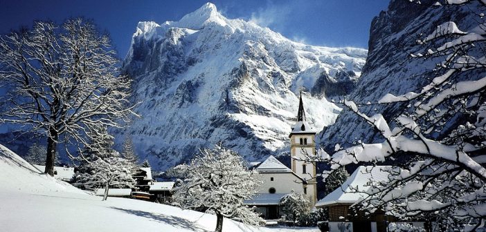 Dreaming of a White Christmas in Grindelwald, Switzerland
